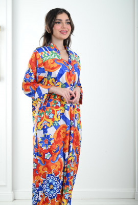 جلابية نسائية بألوان ذاهية جلابية نسائية بألوان ذاهية