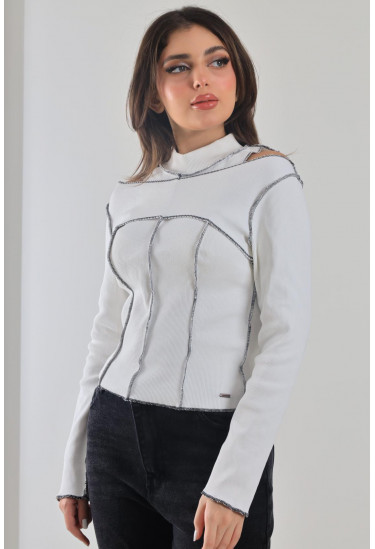 بلوزة محبوكة عصرية