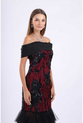 فستان سهرة فاخر