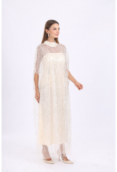 جلابية نسائية لامعة 