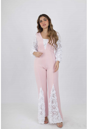 جامبسوت نسائي بأكمام دانتيل مميزة جامبسوت نسائي بأكمام دانتيل مميزة