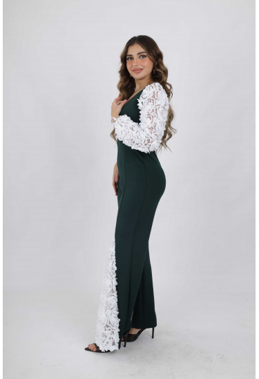 جامبسوت نسائي بأكمام دانتيل مميزة جامبسوت نسائي بأكمام دانتيل مميزة