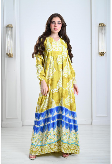 جلابية نسائية طويلة مميزة جلابية نسائية طويلة مميزة