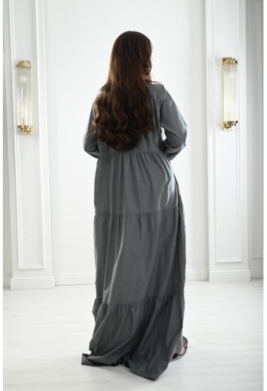 جلابيات نسائية بأدوار مكشكشة واسعة