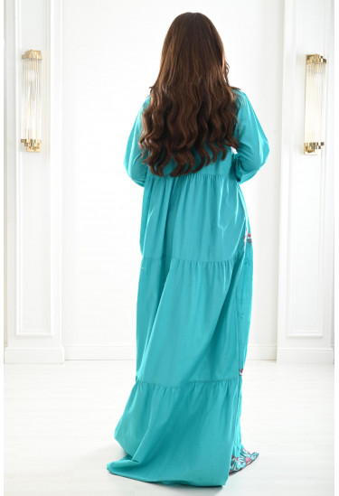 جلابيات نسائية بأدوار مكشكشة واسعة