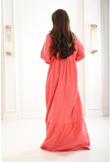 جلابيات نسائية بأدوار مكشكشة واسعة