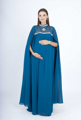 فستان سهرة مرصع كرستال