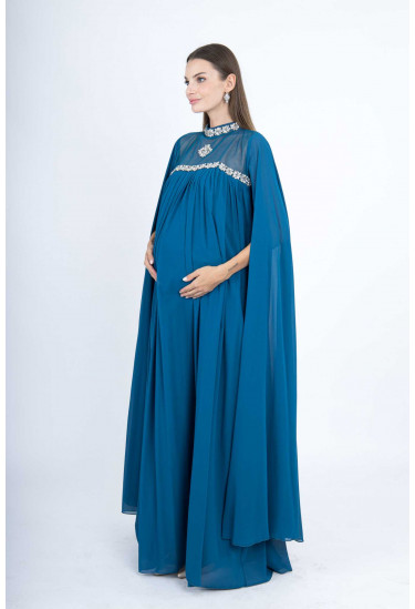 فستان سهرة مرصع كرستال