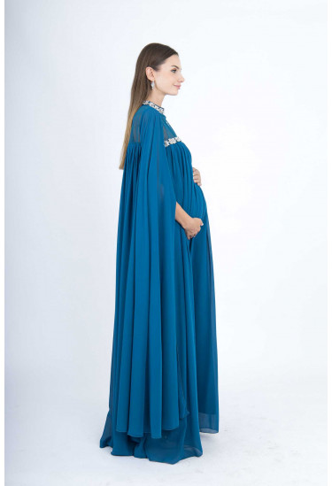 فستان سهرة مرصع كرستال