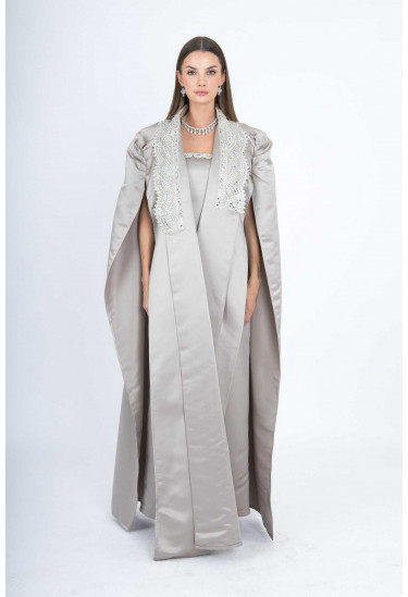 جلابية نسائية خليجية فاخرة للمناسبات