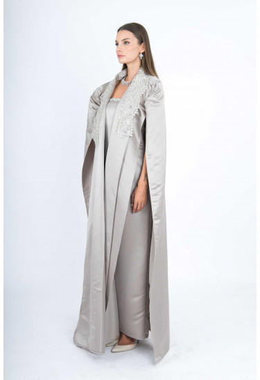 جلابية نسائية خليجية فاخرة للمناسبات