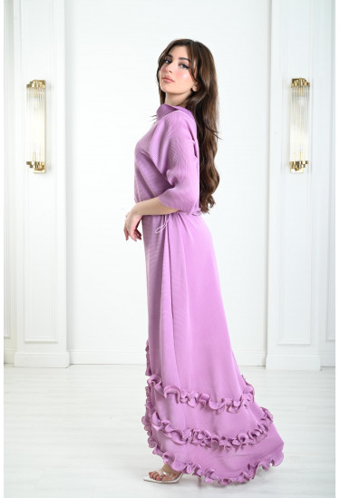 فستان نسائي من نسيج بارز