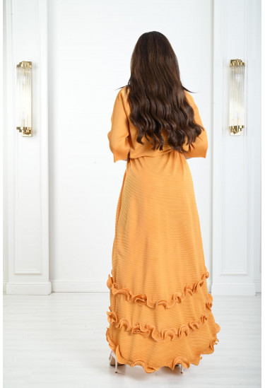 فستان نسائي من نسيج بارز