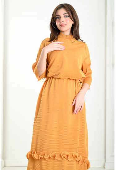 فستان نسائي من نسيج بارز