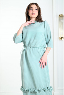 فستان نسائي من نسيج بارز