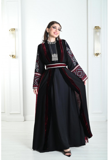 جلابية نسائية بنمط شرقي فاخر