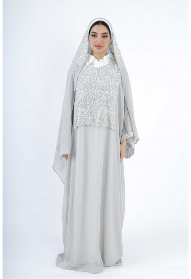 المسدح الهاشمي فضفاضه بتطريز لامع