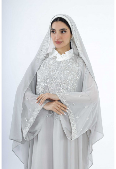 المسدح الهاشمي فضفاضه بتطريز لامع