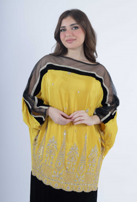 جلابية نسائية طويلة للمناسبات