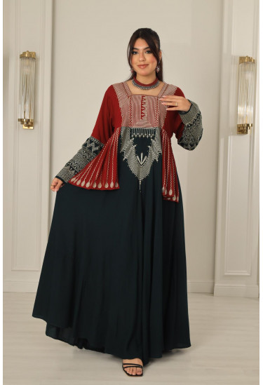 جلابية تراثية نسائية فاخرة