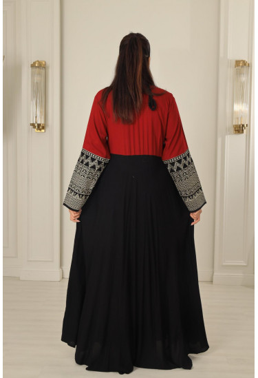 جلابية تراثية نسائية فاخرة