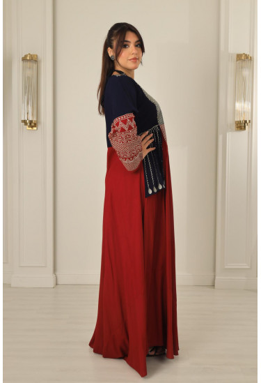 جلابية تراثية نسائية فاخرة