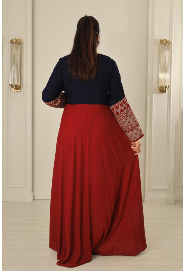 جلابية تراثية نسائية فاخرة