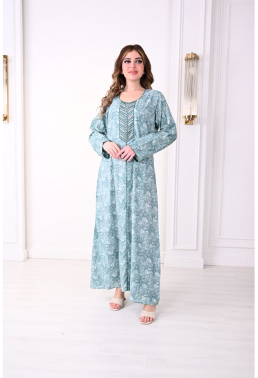 جلابيه طويله بنقوش رائعه جلابيه طويله بنقوش رائعه