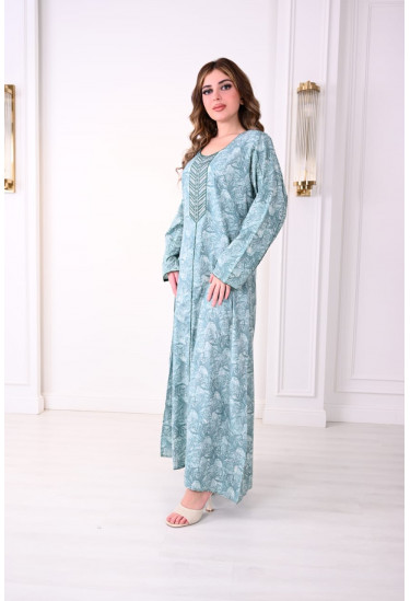 جلابيه طويله بنقوش رائعه جلابيه طويله بنقوش رائعه