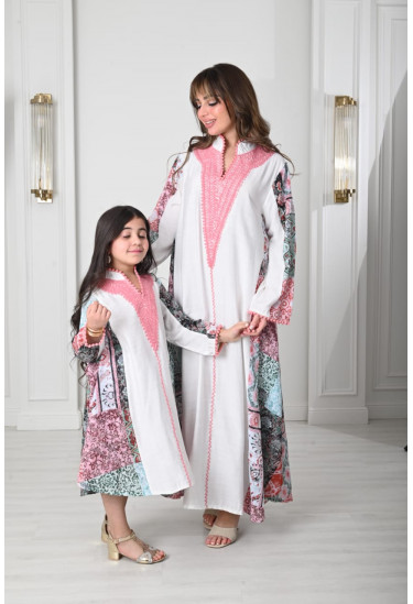 جلابيات نسائية بطباعاتمميزه وراقيه