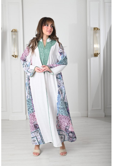 جلابيات نسائية بطباعاتمميزه وراقيه