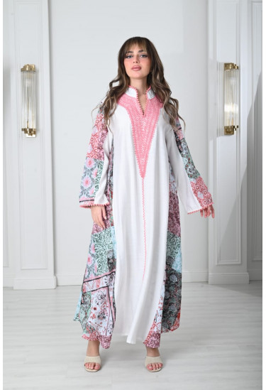 جلابيات نسائية بطباعاتمميزه وراقيه