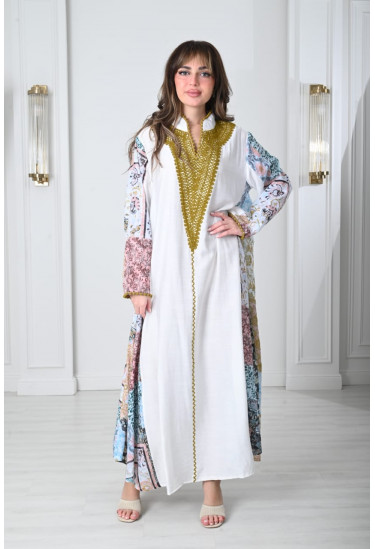 جلابيات نسائية بطباعاتمميزه وراقيه