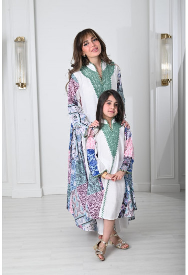 جلابيات نسائية بطباعاتمميزه وراقيه