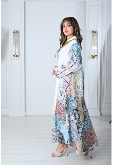 جلابيات نسائية بطباعاتمميزه وراقيه