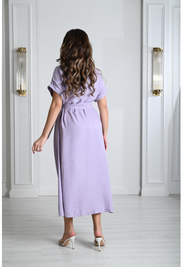 جلابية ميدي نسائية مطرزة بالترتر