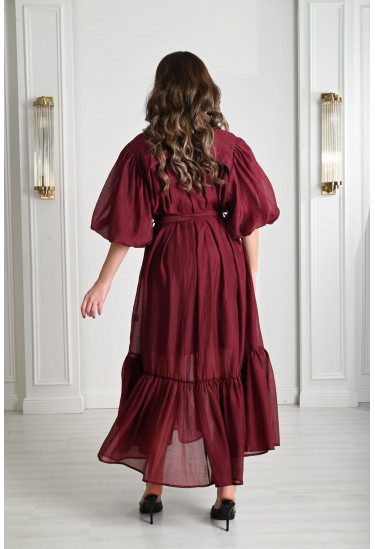 فستان نسائي بقصة منسدلة أنيقة