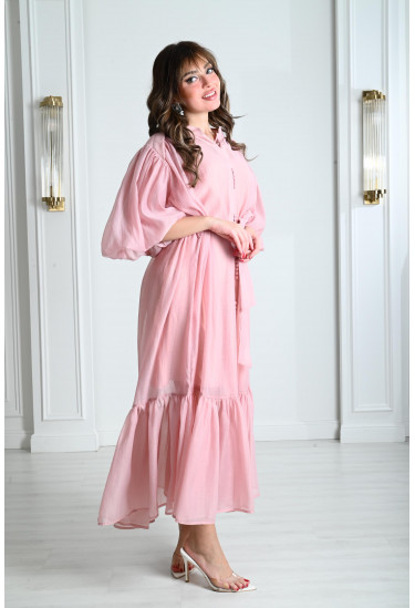 فستان نسائي بقصة منسدلة أنيقة