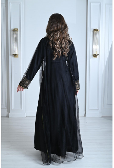 جلابية نسائية بكلفة أنيقة جلابية نسائية بكلفة أنيقة