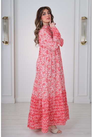 جلابية ماكسي محتشمة بأكمام واسعة جلابية ماكسي محتشمة بأكمام واسعة