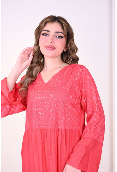 جلابيه طويله.مع وشاح للرأس جلابيه طويله.مع وشاح للرأس