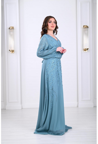 فستان نسائي للمناسبات مطرز