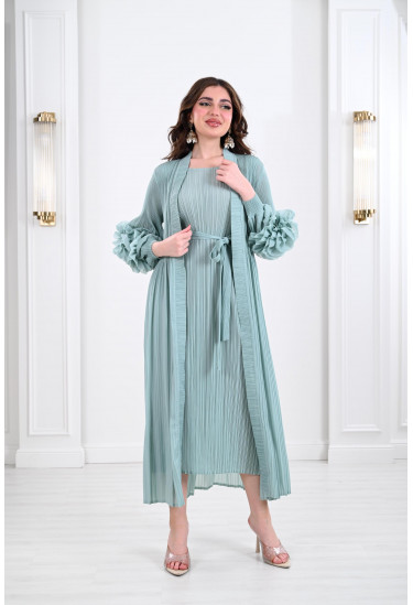 جلابية ميدي بيليسية بقصة أنسيابية رقيقة جلابية ميدي بيليسية بقصة أنسيابية رقيقة