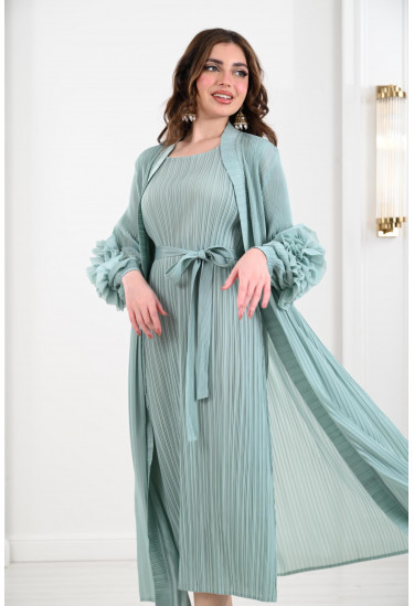 جلابية ميدي بيليسية بقصة أنسيابية رقيقة جلابية ميدي بيليسية بقصة أنسيابية رقيقة