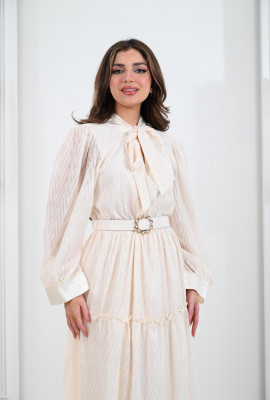 فستان نسائي بطبقات متعددة فستان نسائي بطبقات متعددة