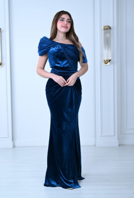 فستان سهره مخملي