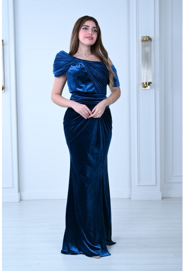 فستان سهره مخملي