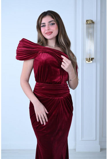 فستان سهره مخملي