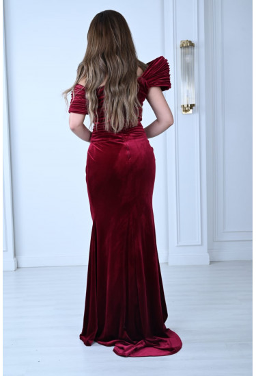 فستان سهره مخملي