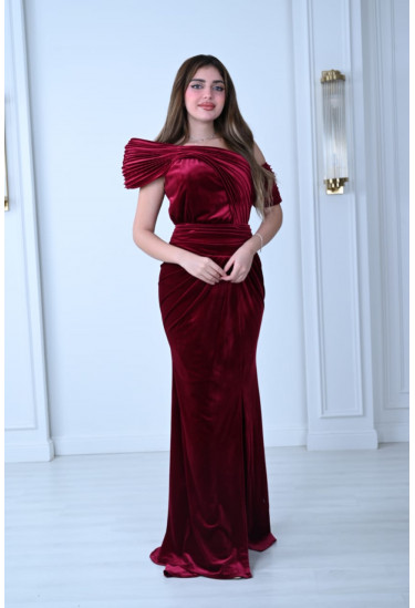 فستان سهره مخملي